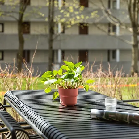 Scandinavian Apartment: Modern Two-bedroom With Terrace Near Storo Storsenter Apartment Oslo