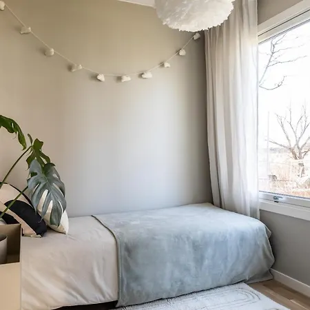 Scandinavian Apartment: Modern Two-bedroom With Terrace Near Storo Storsenter Apartment
